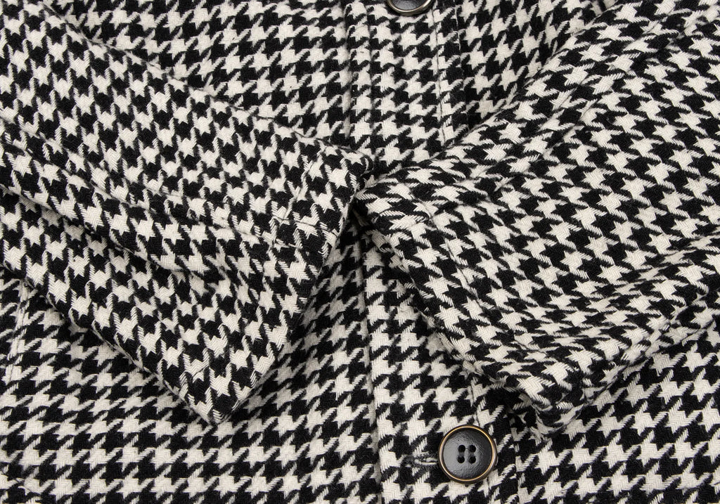 Max Mara  ITALY. WEEKEND White, Black Houndstooth Jacket