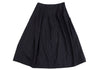 COMME des GARCONS JAPAN. TRICOT. Navy Wool Striped Skirt