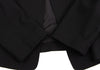 YOHJI YAMAMOTO JAPAN. Y's Wool Black Gabardine Buttonless Jacket