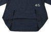 45rpm JAPAN. 45R NEW. NWOT. Indigo Dyed Logo Printed Long Sleeve Shirt