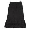 COMME des GARCONS JAPAN. TRICOT. Black Dyed Switching Skirt