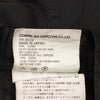 COMME des GARCONS JAPAN. TRICOT. Black Dyed Switching Skirt