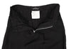 COMME des GARCONS JAPAN. TRICOT. Black Dyed Switching Skirt