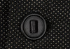 Jean Paul GAULTIER PARIS. FEMME Black Pin Dot Printed Silk Jacket