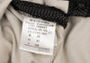 Jean Paul GAULTIER PARIS. FEMME Black Pin Dot Printed Silk Jacket