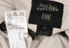 Jean Paul GAULTIER PARIS. FEMME Black Pin Dot Printed Silk Jacket