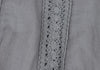 Sybilla,Jocomomola MADRID. Grey Cotton Lace Flare Skirt