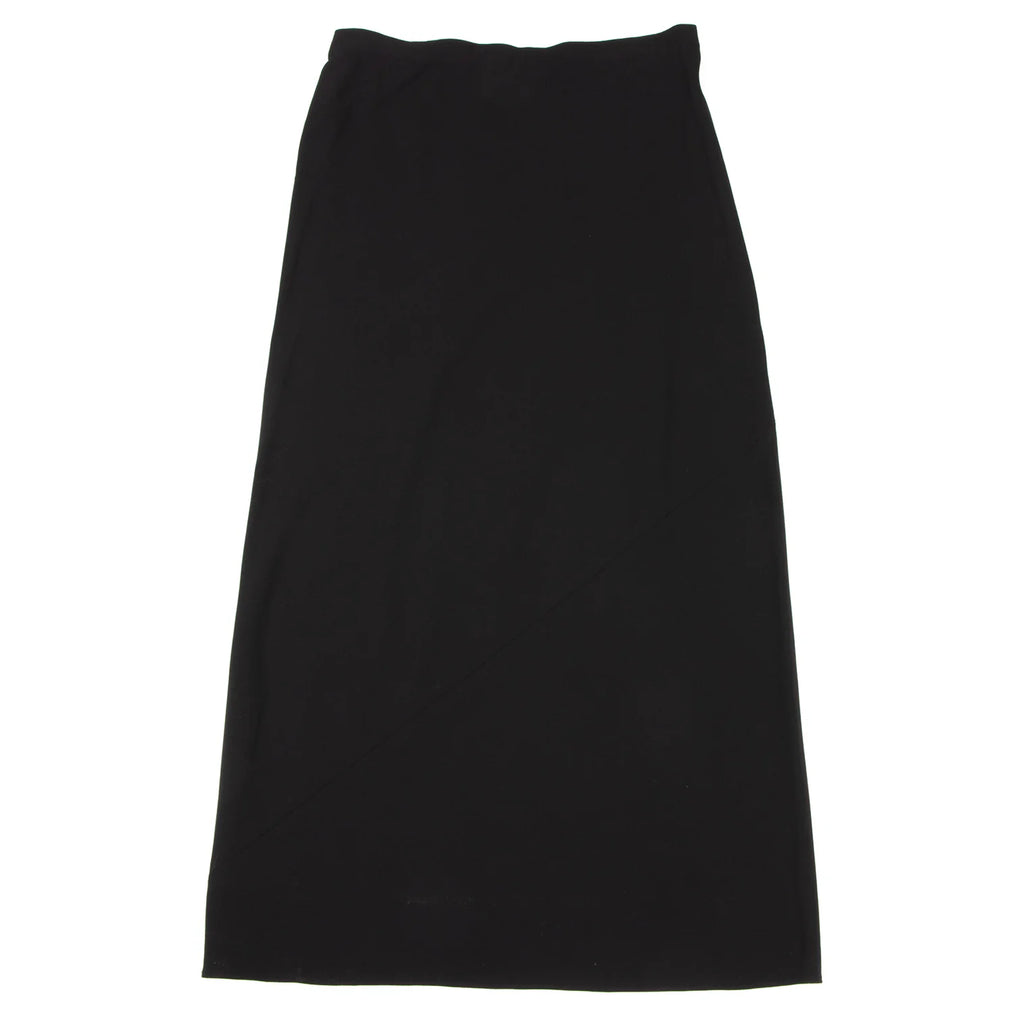 DONNA KARAN NEW YORK. DKNY. Black  Wool Long Skirt