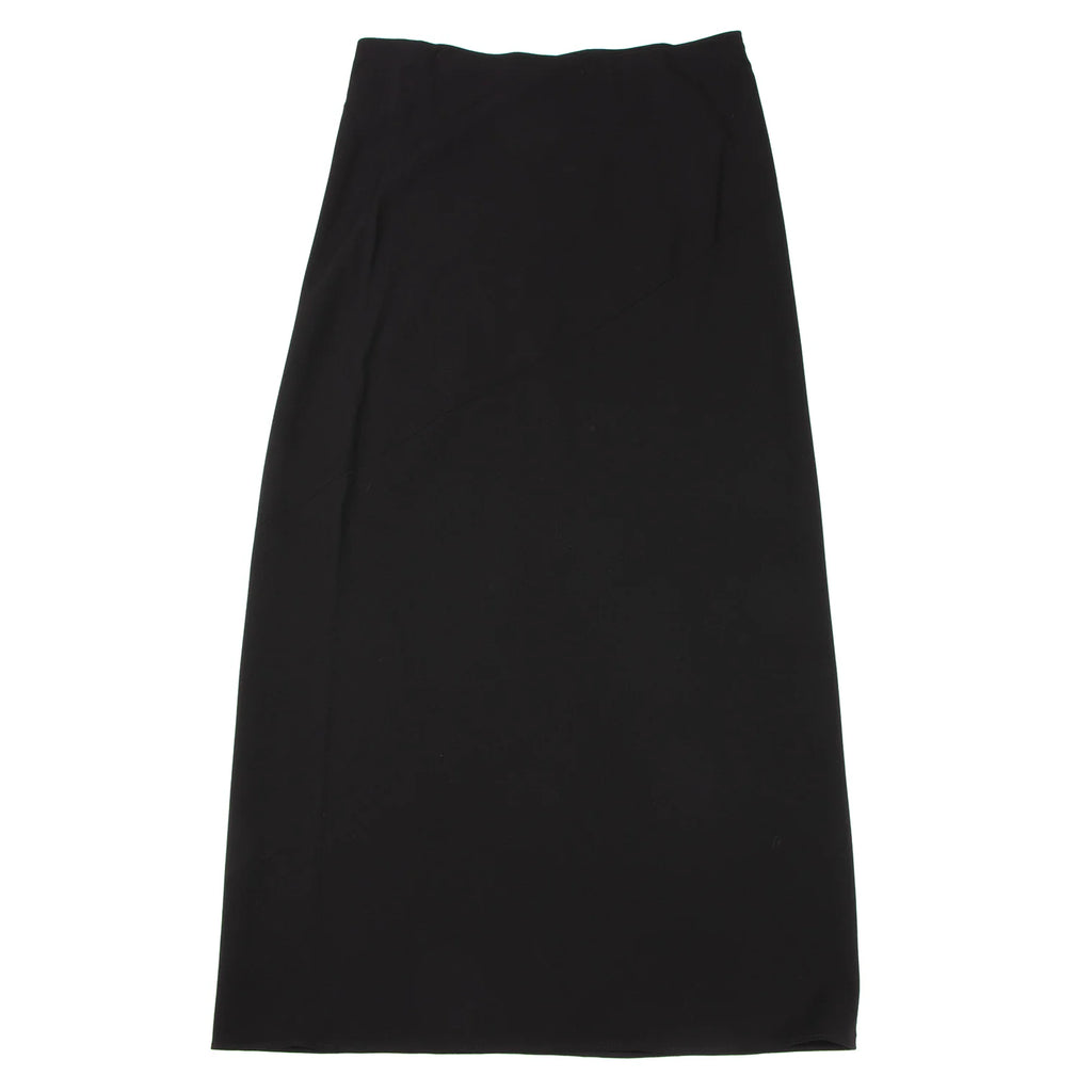 DONNA KARAN NEW YORK. DKNY. Black  Wool Long Skirt