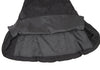 HIROKO KOSHINO JAPAN. Black Wrinkled Processing Pleats Skirt