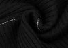 Maison Martin Margiela Paris. MM6 . Black Turtle Neck Rib Knit Sweater