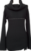 Maison Martin Margiela Paris. MM6 . Black Turtle Neck Rib Knit Sweater