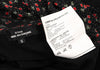 COMME des GARCONS JAPAN. TRICOT. Cherry Printed Black Wool Shirt