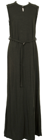 Yohji Yamamoto Japan. FEMME. Black Wool Cut Out Hollow Slit Design Skirt