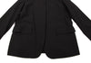 Max Mara BASILE 28 ITALY. Black Wool / Poly Jacket