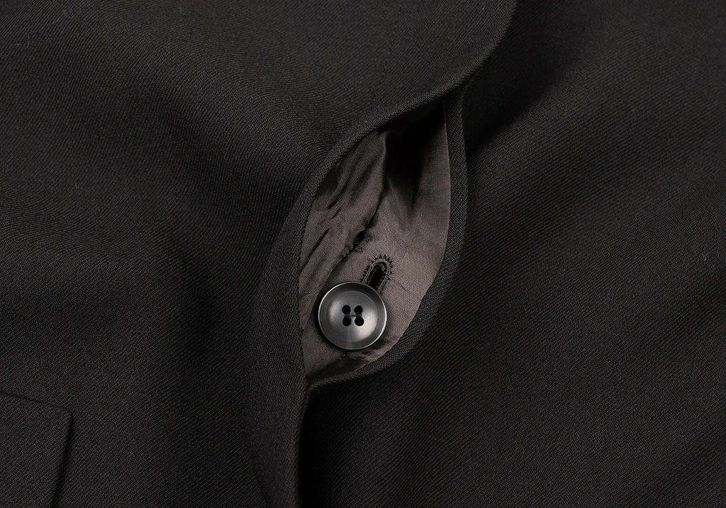 Max Mara BASILE 28 ITALY. Black Wool / Poly Jacket