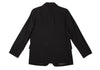 Max Mara BASILE 28 ITALY. Black Wool / Poly Jacket