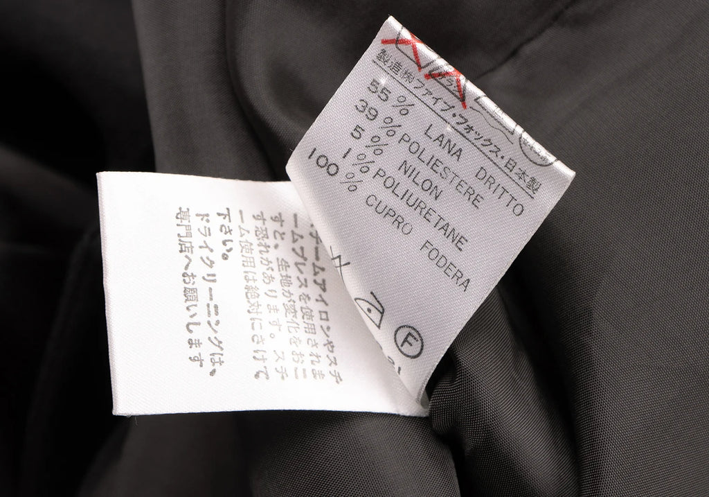 Max Mara BASILE 28 ITALY. Black Wool / Poly Jacket
