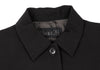 Max Mara BASILE 28 ITALY. Black Wool / Poly Jacket