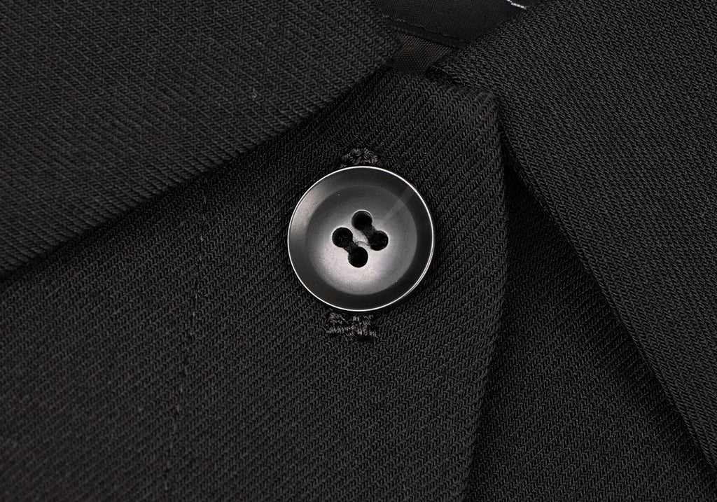 Max Mara BASILE 28 ITALY. Black Wool / Poly Jacket