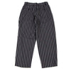 45rpm 45R JAPAN. Navy Striped Tuck Pants