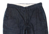 45rpm JAPAN. Indigo bakkurii Cotton Hem Buttons Denim Pants