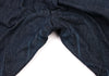 45rpm JAPAN. Indigo bakkurii Cotton Hem Buttons Denim Pants