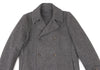 45RPM 45R japan. Cashmere Double Breasted Charcoal Wool/Cashmere Coat
