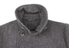45RPM 45R japan. Cashmere Double Breasted Charcoal Wool/Cashmere Coat