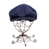 45rpm JAPAN. umii908. Navy Herringbone Cotton Newsboy Cap