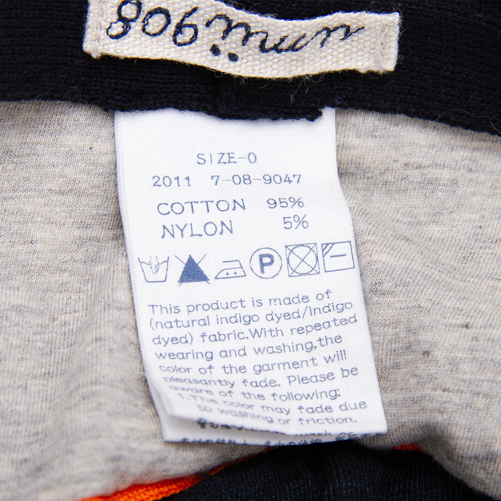 45rpm JAPAN. umii908. Navy Herringbone Cotton Newsboy Cap