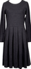 BEAMS JAPAN. Navy Pleated Switching Dress