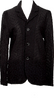 GOMME JAPAN. Black Cotton Nylon Lace Embroidery Jacket