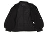 GOMME JAPAN. Black Cotton Nylon Lace Embroidery Jacket
