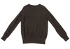 YOHJI YAMAMOTO JAPAN. RISMAT by Y's Rib Switching  Khaki-green Knit Sweater