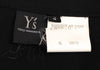 YOHJI YAMAMTO JAPAN. Y's Black Wool Gaba Flare Long Skirt