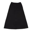 YOHJI YAMAMTO JAPAN. Y's Black Wool Gaba Flare Long Skirt