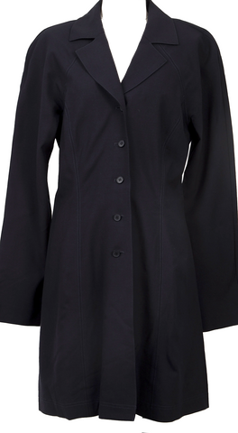 Marni Italy.  Grey Wool Blend Tweed Pattern Evening Jacket