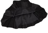 K.T KIYOKO TAKASE JAPAN. Black Switching Design Wool Pleated Skirt