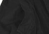 COMME des GARCONS JAPAN. TRICOT. Black Dyed Ruffle Coat