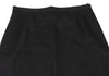 Jean Paul GAULTIER PARIS. FEMME Black Wool Nylon Stretch Skirt