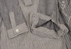 BEAMS BOY JAPAN. TORI-TO. NEW W/TAGS. Grey Floral Embroidery Frill Collar Dress