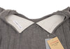 BEAMS BOY JAPAN. TORI-TO. NEW W/TAGS. Grey Floral Embroidery Frill Collar Dress