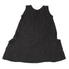 ISSEY MIYAKE JAPAN. zucca. Grey Drape Pocket Sleeveless Dress