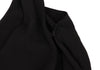 JOSEPH LONDON. Black Rayon Drape Sleeveless Dress