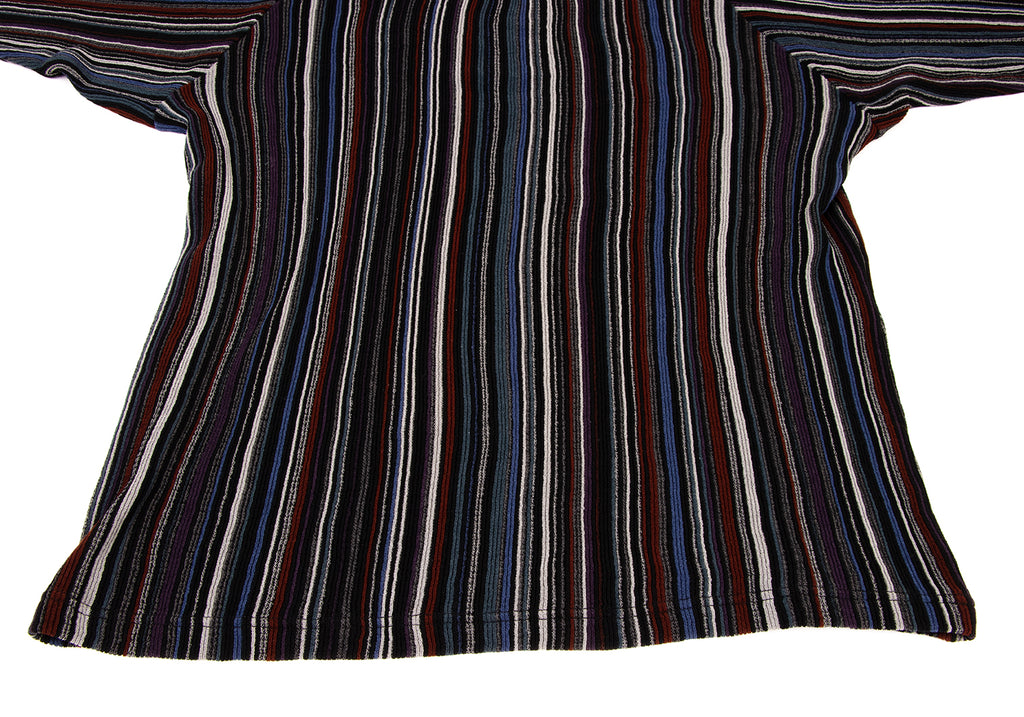 JURGEN LEHL Multi-Color Wool/Silk Multi Stripe Shirt/Sweater