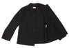 COMME des GARCONS JAPAN. robe de chambre Black Wool Gaba Jacket