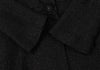 PINK HOUSE INGEBORG JAPAN. Black Rayon Lame Tweed Long Jacket