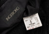 PINK HOUSE INGEBORG JAPAN. Black Rayon Lame Tweed Long Jacket