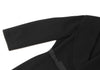 MaxMara BASILE 28 ITALY. Black Cashmere Blended Belt Design Coat